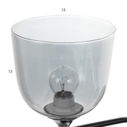 Бра «Хаям» E27 40 Вт черный 15×25×24 см