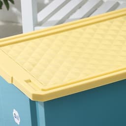 Контейнер для хранения игрушек на колесах Follow Me, 57 л, пластик, синий