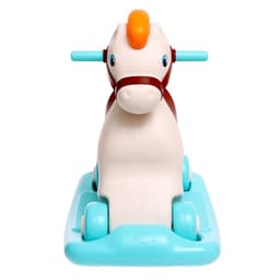 Каталка-качалка «Пони», сафари, бирюзовая