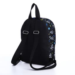 Рюкзак детский на молнии, цвет чёрный