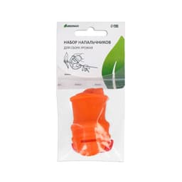 Напальчник с лезвием 90° + 4 защитных напальчника, для сбора урожая, Greengo