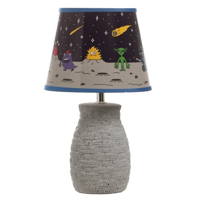 Настольная лампа с абажуром RISALUX «Космос», Е14, 15 Вт, 20×20×33.5 см