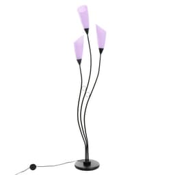 Торшер «Айрис» 3хЕ27 15 Вт черно-фиолетовый h.167 см