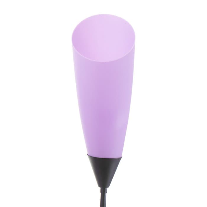 Торшер «Айрис» 3хЕ27 15 Вт черно-фиолетовый h.167 см