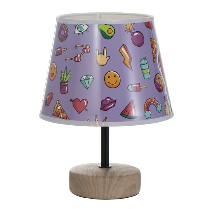 Настольная лампа с абажуром RISALUX «Девушка», Е14, 15 Вт, 20×20×27 см