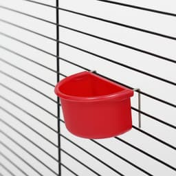 Набор игрушек для птиц, 35×28 см, 5 предметов: ванночка, кормушка, зеркальце, качели, лесенка