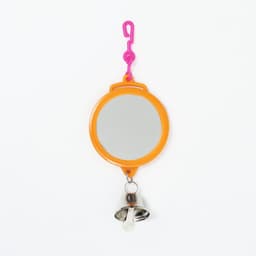 Набор игрушек для птиц, 35×28 см, 5 предметов: ванночка, кормушка, зеркальце, качели, лесенка