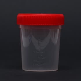 Контейнер стерильный, в индивидуальной упаковке, 120 мл