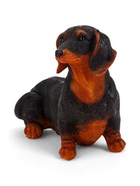 Садовая фигура из полистоуна «Собака такса», 20×20×12 см