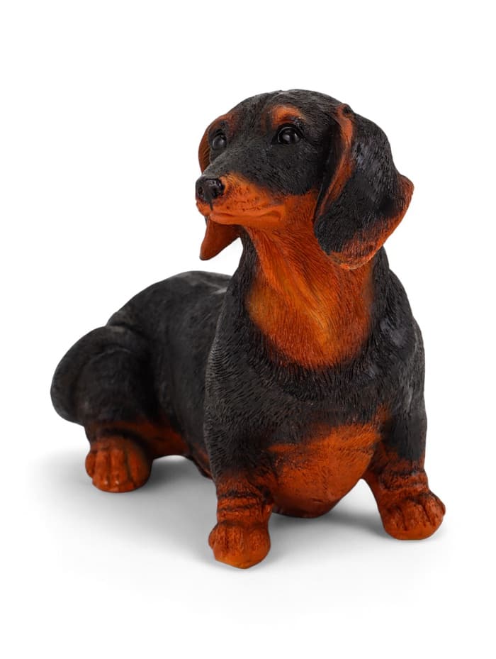 Садовая фигура из полистоуна «Собака такса», 20×20×12 см