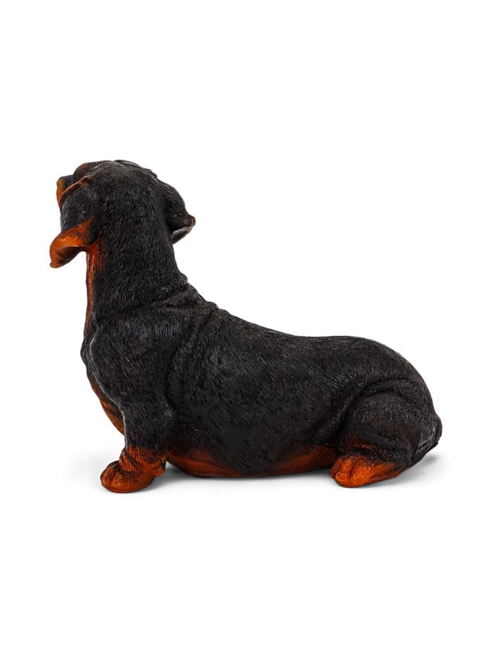 Садовая фигура из полистоуна «Собака такса», 20×20×12 см