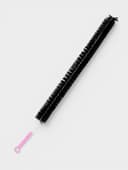 Ёрш чистящий Доляна, гибкий, 71×5.5 см, чёрный