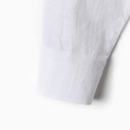 Рубашка для мальчика MINAKU: Casual Collection, белая, размер 30-32 (110-116 см)