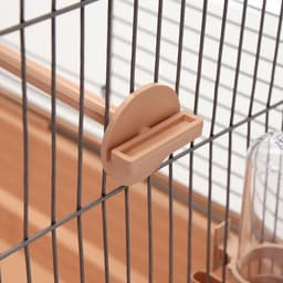Клетка для птиц «Пижон» №104-Б, разборная, 58×40×65.4 см, 2 секции, бежевая