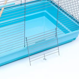 Клетка для птиц «Пижон» №104, разборная, 58×40×48 см, 1 секция, бирюзовая