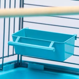 Клетка для птиц «Пижон» №104, разборная, 58×40×48 см, 1 секция, бирюзовая