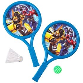 Ракетки 2 шт., воланчик и мячик, Трансформеры
