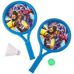 Ракетки 2 шт., воланчик и мячик, Трансформеры