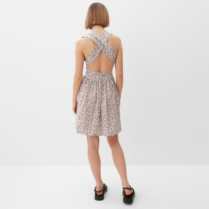 Сарафан женский MINAKU: Enjoy, белое, размер 46