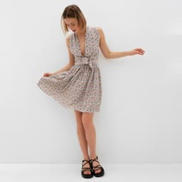 Сарафан женский MINAKU: Enjoy, белое, размер 48