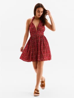 Сарафан женский MINAKU: Enjoy, красное, размер 42