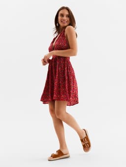 Сарафан женский MINAKU: Enjoy, красное, размер 44