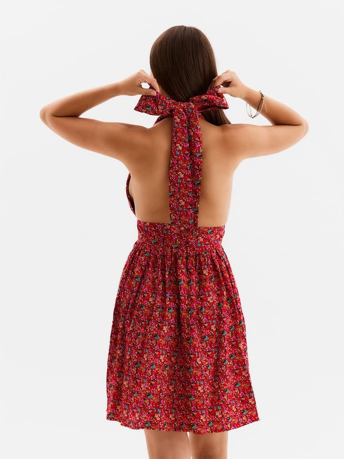 Сарафан женский MINAKU: Enjoy, красное, размер 46