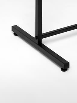 Вешало П образное размер L напольное с выносом 140×50×150 см, чёрное