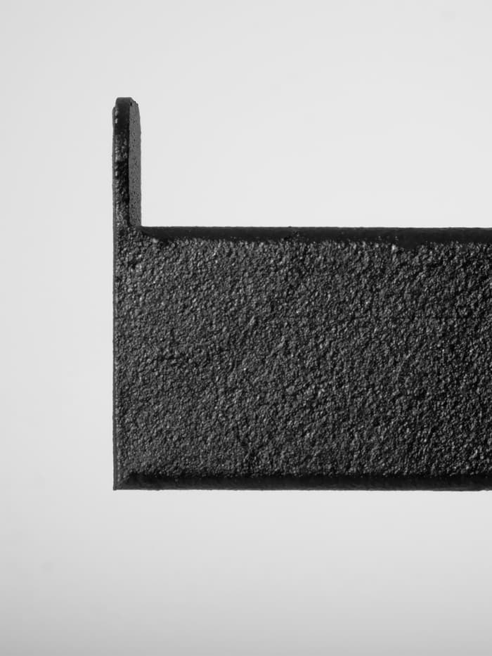 Вешало П образное размер L напольное с выносом 140×50×150 см, чёрное