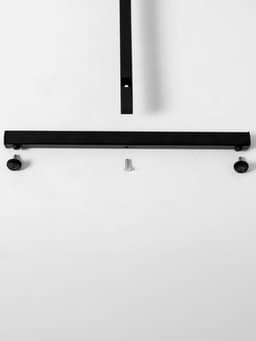 Вешало П образное размер L напольное с выносом 140×50×150 см, чёрное