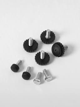 Вешало П образное размер L напольное с выносом 140×50×150 см, чёрное