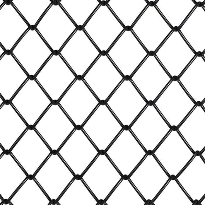 Сетка – рабица ячейка ТУ, с полимерным покрытием, 50×50 мм, толщина 2.6 мм, рулон 1.5×10 м, черная