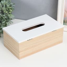 Шкатулка - салфетница «Дом, там где сердце», дерево, 25×9.5×14 см