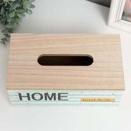 Шкатулка - салфетница «Полоски с цветным горошком», дерево, 25×9.5×14 см