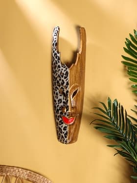 Маска «Юник», 15×7×50 см, албезия, текстиль