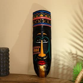 Маска «Юрэ», 50 см, дерево албезия, МИКС