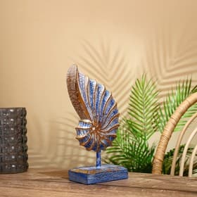 Декор интерьерный «Раковина», 8×14×32 см, албезия