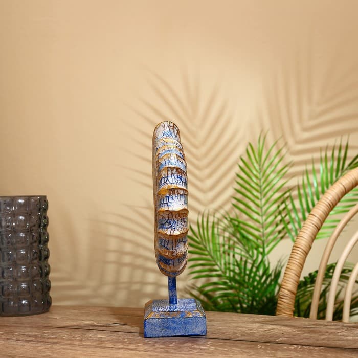 Декор интерьерный «Раковина», 8×14×32 см, албезия