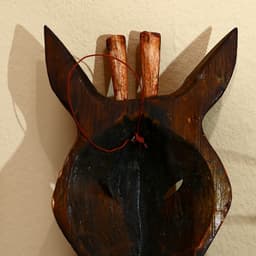 Маска «Жираф», 19×9×4 см, дерево албезия