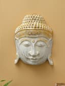 Сувенир «Голова Будды», 30 см, дерево албезия