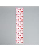 Пакет бумажный фасовочный, крафт, «Сердечки» 11×52×4.5 см без окна