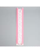 Пакет бумажный фасовочный, крафт, «Сердечки» 11×57.5×4 см с окном