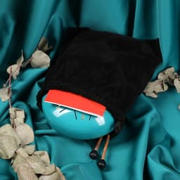 Глюкофон - музыкальный инструмент, морской зелёный, 8 лепестков, 15×9 см