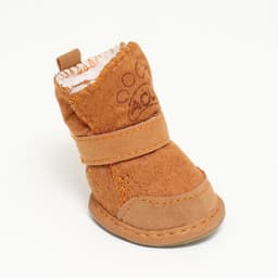 Ботинки для животных «Элеганс», набор 4 шт., размер 2 (подошва 4.5×3.7 см) коричневые