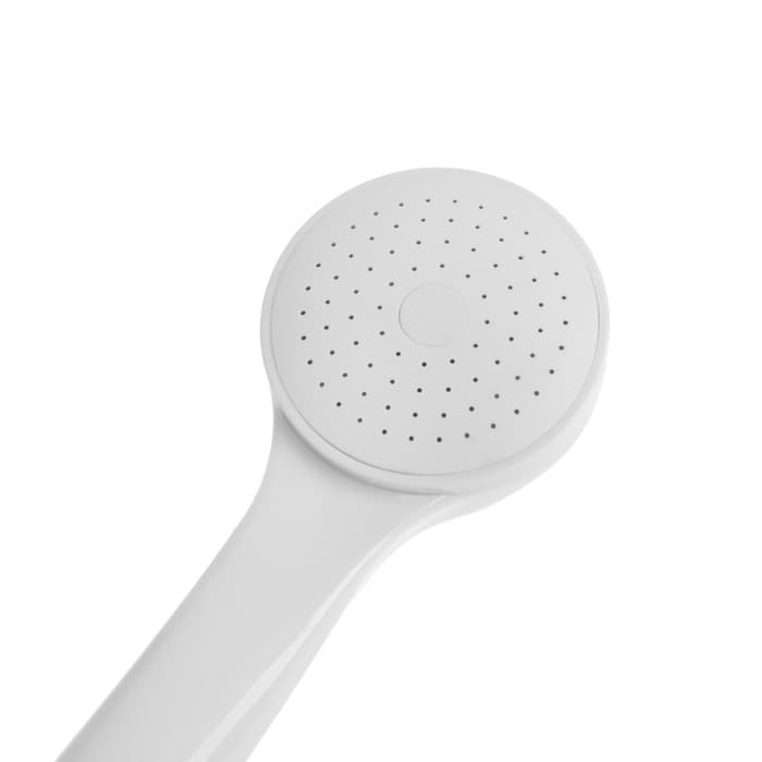 Душевая лейка со шлангом, гайки и втулка пластик, крепеж в комплекте.