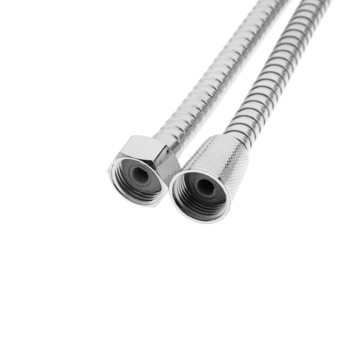 Душевая лейка со шлангом, гайки и втулка пластик, крепеж в комплекте.