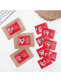 Конверты с наклейками, набор «Открой, когда...», 10 шт., 16×11.5 см