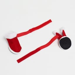 Ботинки «Кристмес», набор 4 шт., 2 размер, красные