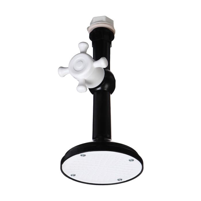 Насадка - лейка для бака, пластиковая, чёрная