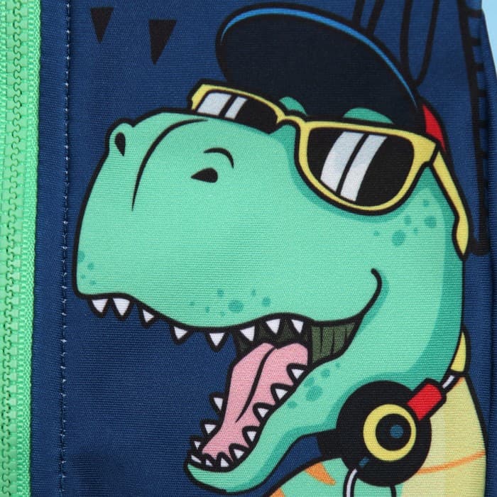 Купальник детский «Крошка Я. Дино», рост 74-80 см, синий